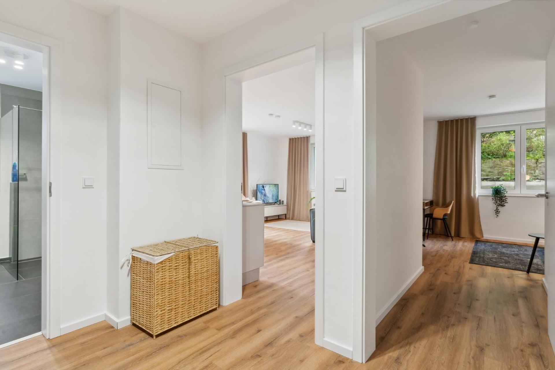 Deluxe Apartment In Bielefeld City Mit Parkplatz Und Terrasse Luaran gambar