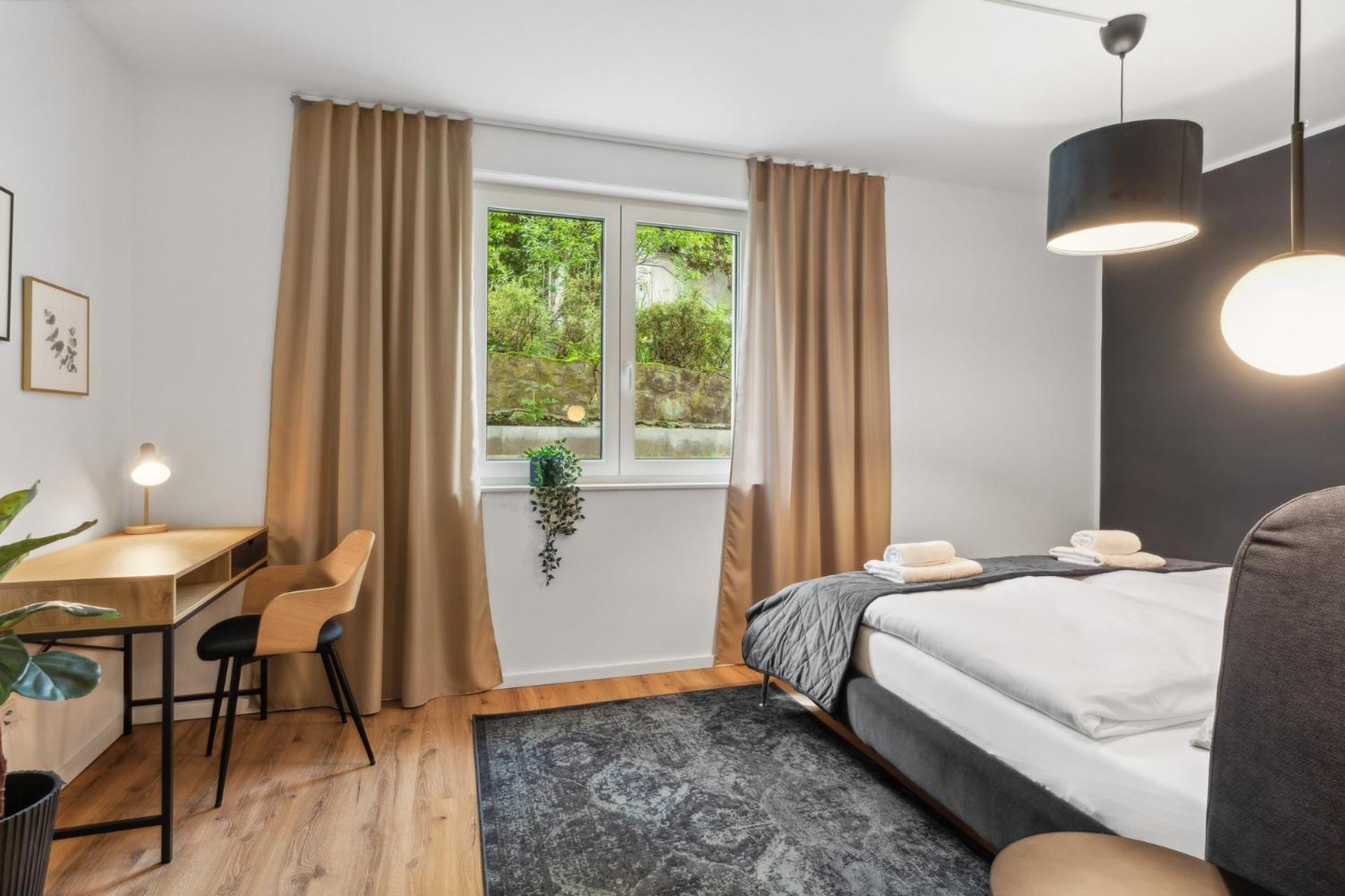 Deluxe Apartment In Bielefeld City Mit Parkplatz Und Terrasse Luaran gambar