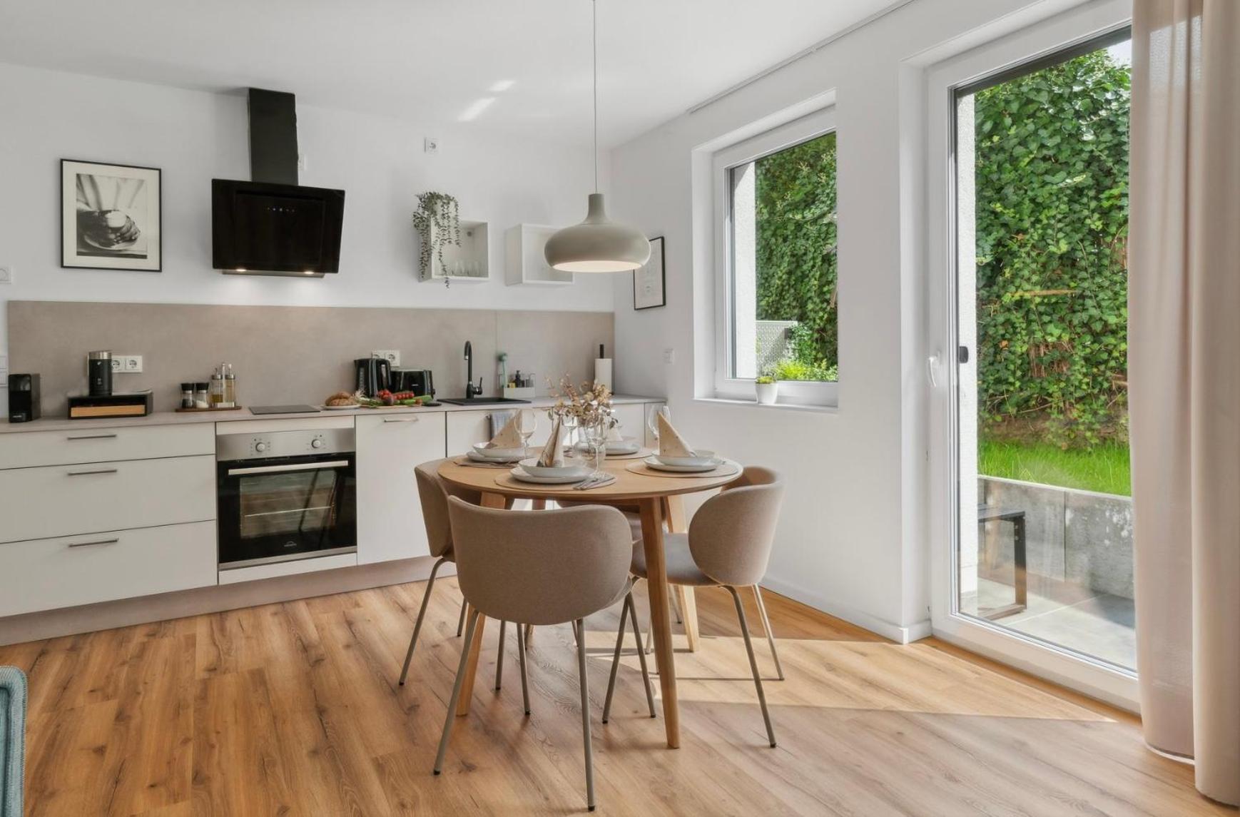 Deluxe Apartment In Bielefeld City Mit Parkplatz Und Terrasse Luaran gambar